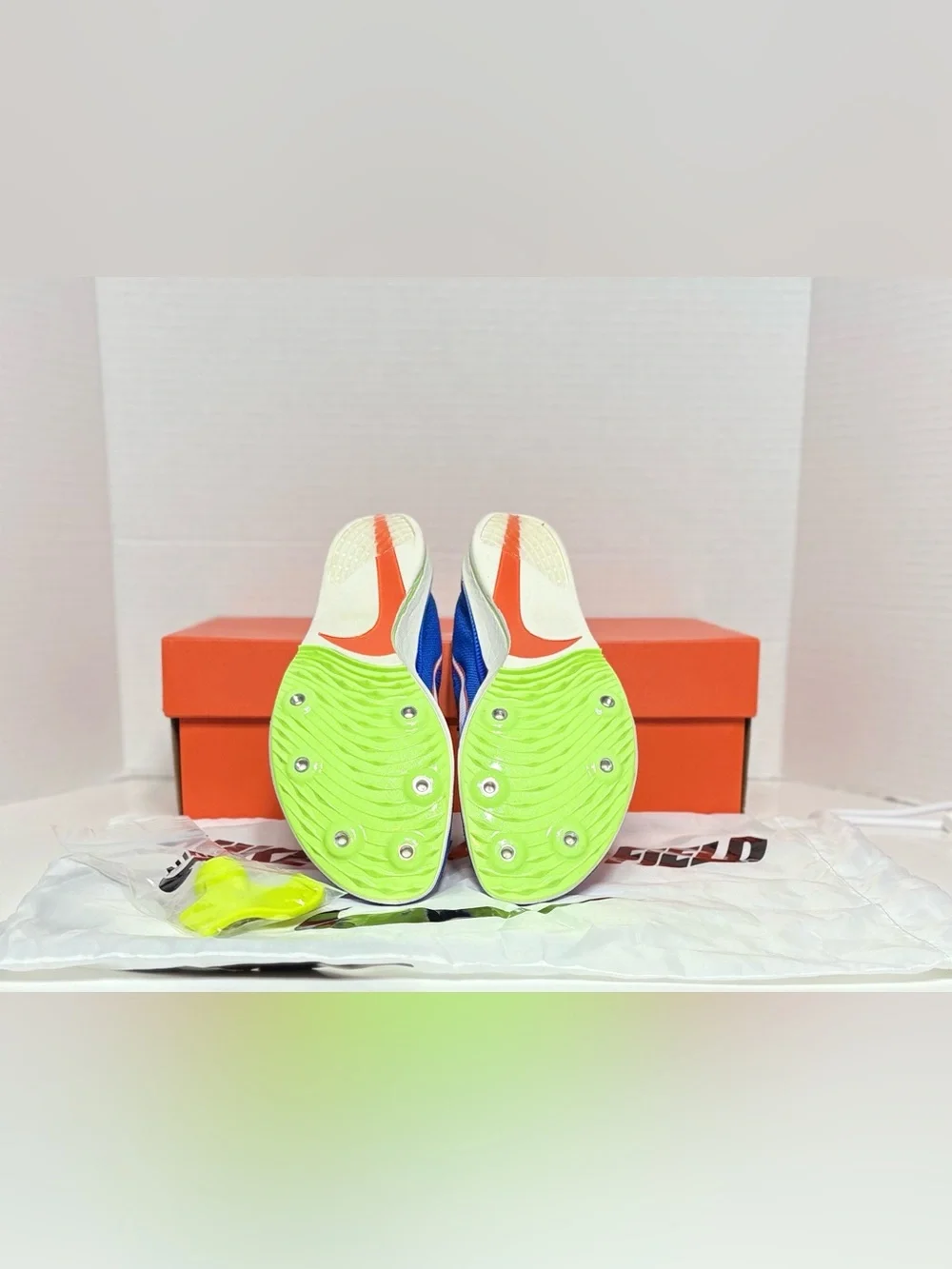 Nike ZoomX Dragonfly Track & Field Shoes running Spikes blue white CV0400-400